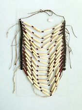 Antique Native American Plains Man's Breastplate Late 19th Century