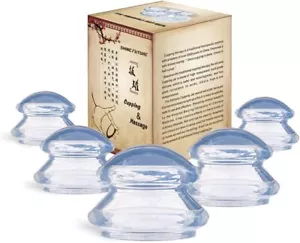 Cupping Therapy Set Silicone Suction Massage Pain Relief For Face Body 2-12 Cups - Picture 1 of 28