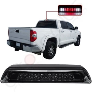 For 2017-2019 Toyota Tundra Smoke Lens Led 3Rd Third Brake Cargo Light Chrome - Picture 1 of 12