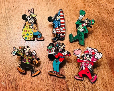 Disney Hidden Mickey 2025 6 pines goofy conjunto de vacaciones Navidad cazador halloween Foto 1 de 2