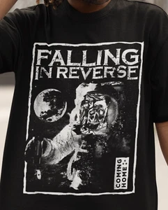 Camiseta Falling In Reverse Band Coming Home Negra Unisex Camiseta S a 5Xl 2F547 - Imagen 1 de 3