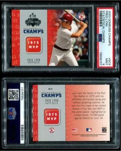 Fred Lynn 2003 Donruss Champions Statistikfelder #5 PSA 9 Pop 1 - Bild 1 von 3