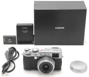 【 MINT w/Box 】 FUJI FUJIFILM X100 12.3MP Digital Camera Silver from JAPAN #812 - Picture 1 of 13