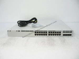 Cisco C9300L-24P-4G-E Catalyst 9300L 24-Port PoE+ Switch mit AC PWR *GARANTIE* - Bild 1 von 2