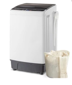 Full Automatic Washing Machine, 17.6Lbs Top Load 2 in 1 Washer with Drain Pump - Picture 1 of 10