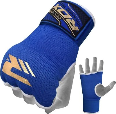 RDX Inner gloves boxing  bandage  Large Size BLUE - Image 1 of 2