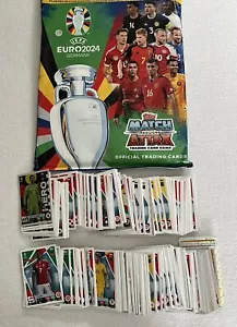 Topps Fußball Euro EM 2024 Match Attax-alle 316 Basiskarten komplett+95 Special - Bild 1 von 24