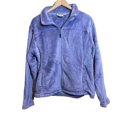 10,000 ft above sea level Purple Zip Up Sweatshirt Size L - Image 1 of 4