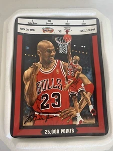 MICHAEL JORDAN:TICKET TO GREATNESS- "25.000 POINTS" Plate 1997 - Bild 1 von 3