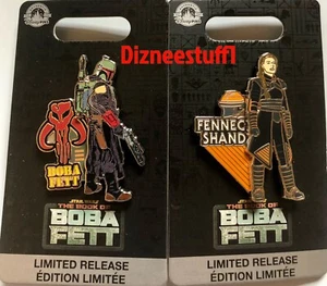 Pin Disney Star Wars Libro de Boba Fett y Fennec Shand LR Disney - Imagen 1 de 1
