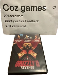 grizzly 2 Revenge dvd RARE gravitas Ventures Exclusive Charlie Sheen Laura Dern - Picture 1 of 5