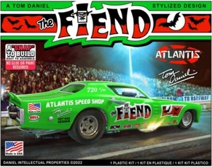 Atlantis Models 8278 1/32 Tom Daniel's Fiend Funny Car (Snap) (anteriormente monograma - Imagen 1 de 1