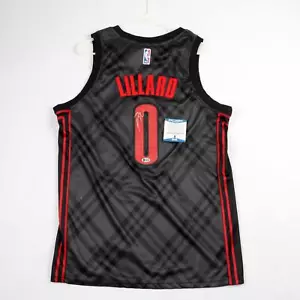 Damian Lillard Signed Jersey Portland Trail Blazers Beckett Dame Time - Picture 1 of 3