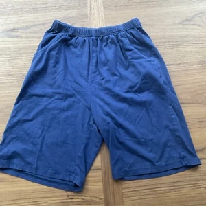 Navy Boys Shorts Medium Striped Pockets - Picture 1 of 4
