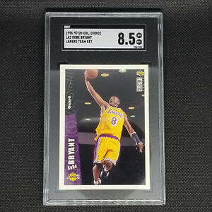 Kobe Bryant 8.5 Graded Basketball Rookie Sports Trading Cards 