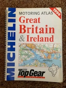 RARE Great Britain & Ireland 1994 - Motoring Atlas: by Michelin & TOP GEAR - Picture 1 of 1