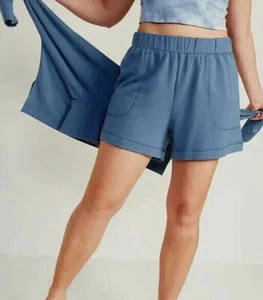 OLD NAVY WOMEN'S HIGH-WAISTED LOUNGE PAJAMAS SLEEP SHORTS w/POCKETS 3X 4X PLUS - Picture 1 of 4