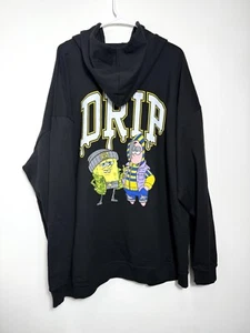 Brisco Brands DRIP Unisex Nickelodeon SpongeBob Patrick Hoodie Sweater Size 2XL - Picture 1 of 7