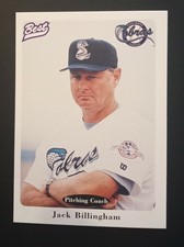1996 Best Kissimmee Cobras Jack Billingham #2 Coach 