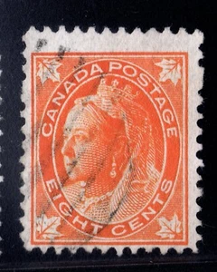 #72 Leaf 8c Canada used - Bild 1 von 2
