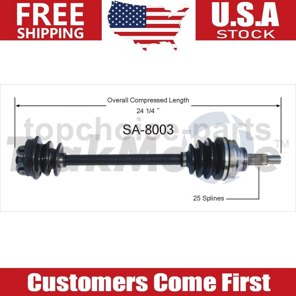 Eje CV delantero derecho lado pasajero OE para Saab 900 2,0 L 1985-1989 Foto 1 de 1