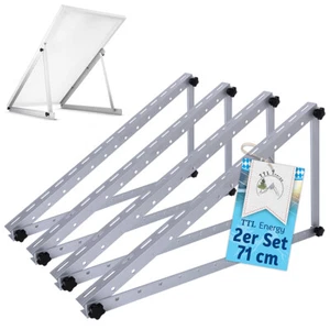 Solarpanel Halterung Alu Photovoltaik Anlage Winkel Halter für Solarmodul Solar - Bild 1 von 35