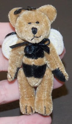 Minifigura articulada de peluche Boyd's Bear Clove L Buzzoff Honey Bee sin etiqueta Foto 1 de 3