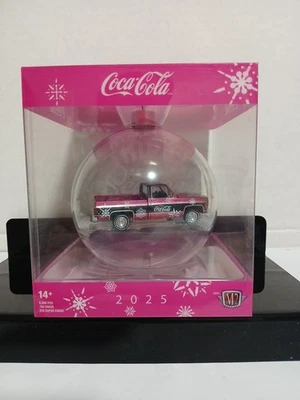 CHASE 2025 M2 MACHINES Coca-Cola 1976 GMC Sierra Grande 15 Christmas Ornament - Image 1 of 4