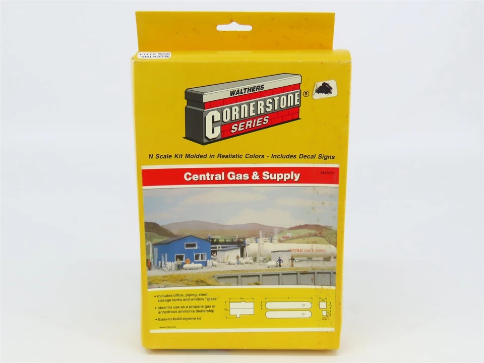 N 1/160 Scale Walthers Cornerstone Kit 933-3213 Central Gas & Supply - Image 1 of 4