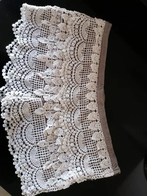 LUSH  Lacy Crochet  Dressy  Shorts Size M. 100% Cotton.  - Image 1 of 4