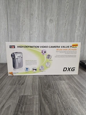 DXG-579V HD Silver Video Camera 5.1 Mega Pixel, 4x Zoom Value pack - Image 1 of 4