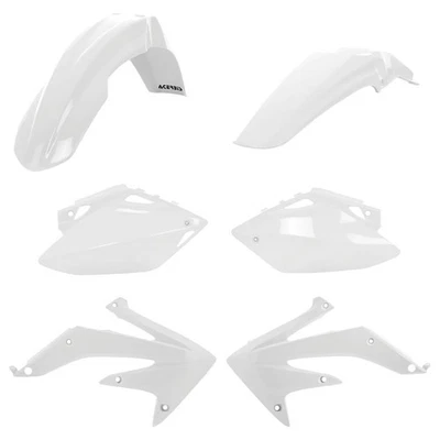 Kit réplica plástico Acerbis blanco para Honda CRF450R 2007-2008 Foto 1 de 2