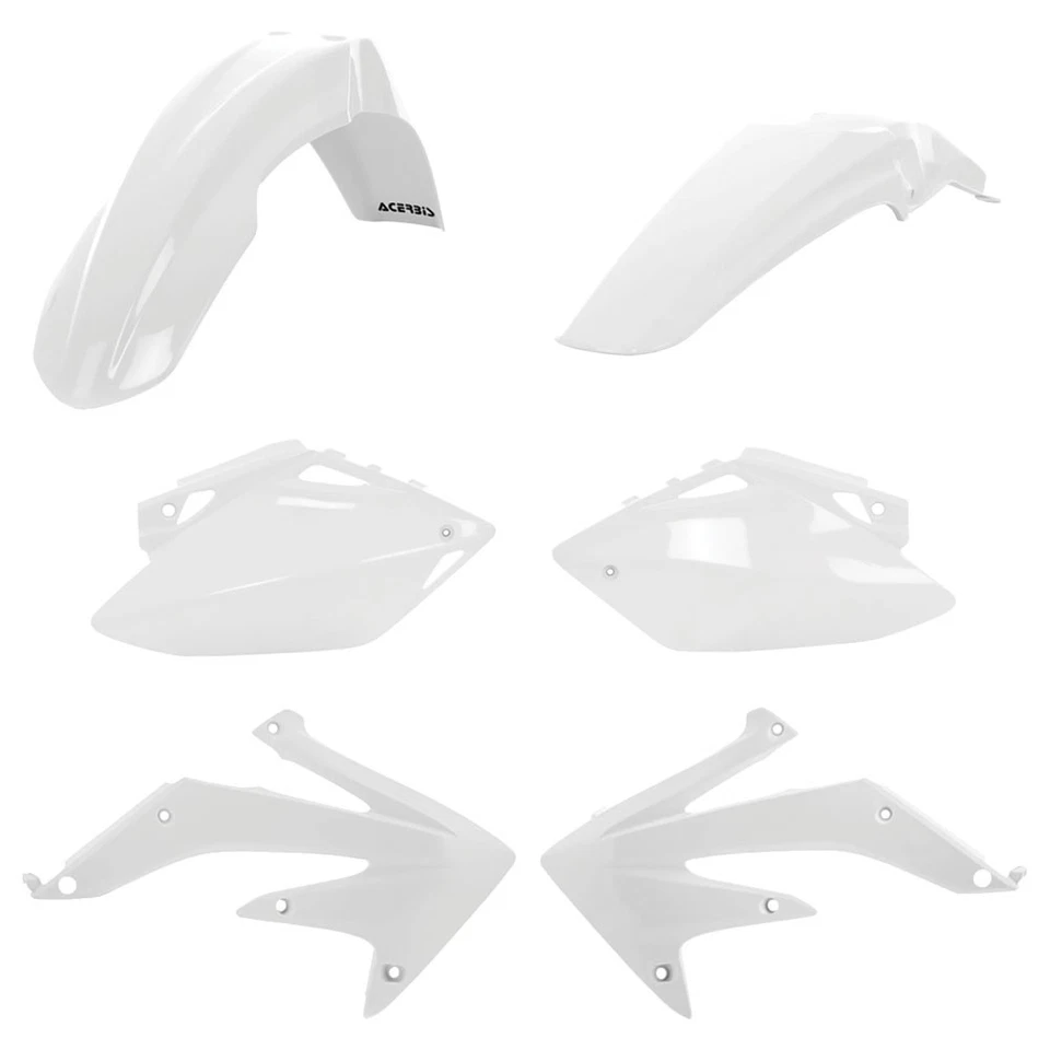 Kit réplica plástico Acerbis blanco para Honda CRF450R 2007-2008 Foto 1 de 2