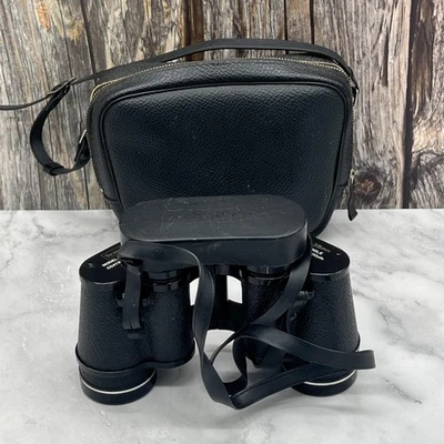 Vintage Sears 7x35 Wide Angle Binoculars Model 6230 Coated Optics with Case - Image 1 of 4
