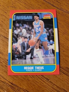 1986-87 Fleer - Reggie Theus #108 Pack Fresh - Picture 1 of 7