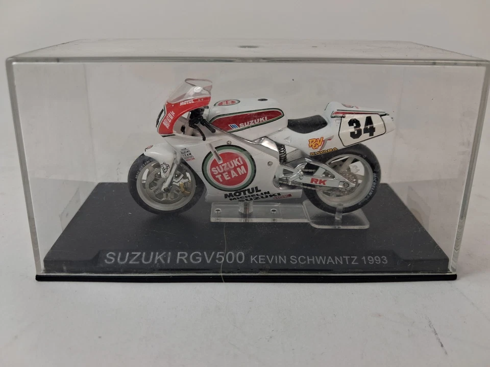 Altaya Suzuki RGV500 #34 Kevin Schwantz World Champion 1993 1/24 - Immagine 1 di 2