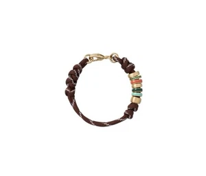 Roxanne Assoulin The Super Size Happy Cord Bracelet Brown Without Charm - Picture 1 of 1