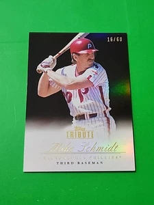 Mike Schmidt 2012 Topps Tribute Black 16/60 Philadelphia Phillies #73 - Bild 1 von 6