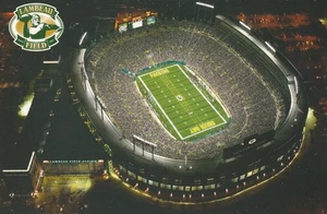 Cartolina Green Bay Packers Lambeau Field Football Stadium - The Frozen Tundra #2 - Foto 1 di 2