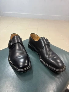 Barrett Monje Correa Cuero Mocasines Zapatos Talla 8/41 Hecho en Italia - Imagen 1 de 12