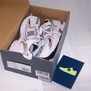 New Balance 530 Blanco Índigo Natural MR530SG Hombres 8 Mujeres 9.5 NUEVO Autenticado - Imagen 1 de 8