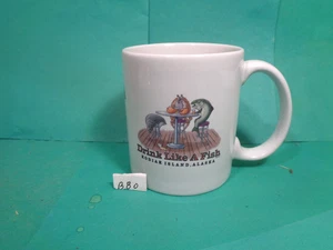 Drink Like A Fish/Kodiak Island Alaska Kaffeebecher (gebraucht/EUC) - Bild 1 von 13