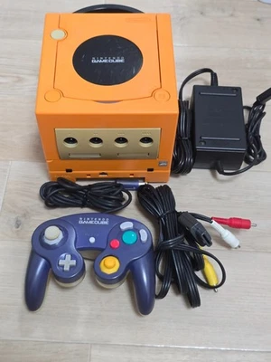 Console Nintendo GameCube Gameboy Player Orange sans disque japonais... - Photo 1/4