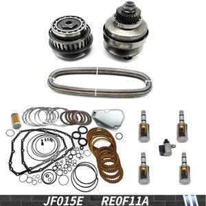 JF015E RE0F11A Transmission Master Rebuild Kit Solenoid Pulley Belt Chain Set - Bild 1 von 19