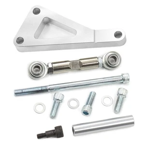 Bracket Kit 90 Degree Passenger Replacement Silver Upper&lower Brackets - Picture 1 of 11
