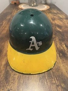 Oakland A's Baseball Batting Helmet MLB Plastic Adjustable Souvenir Vintage - Picture 1 of 9