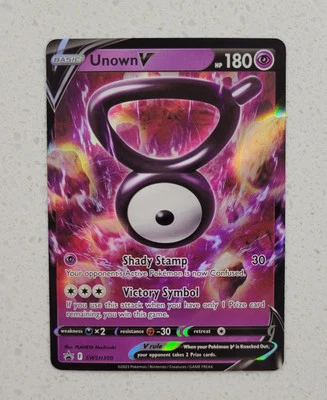 Unown V SWSH300 SWSH: Sword & Shield Promo Cards Holo - Image 1 of 2