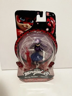 Miraculous Stormy Weather 2016 Bandai ZAG HEROEZ Ladybug RARA figura Climatika Foto 1 de 2