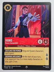 Lorcana - 117/204 Hans - Dreister Manipulator - super selten - Bild 1 von 5