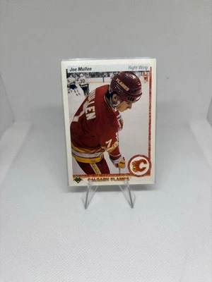 1990-91 Upper Deck - Joe Mullen, Calgary Flames #252. - Image 1 of 2
